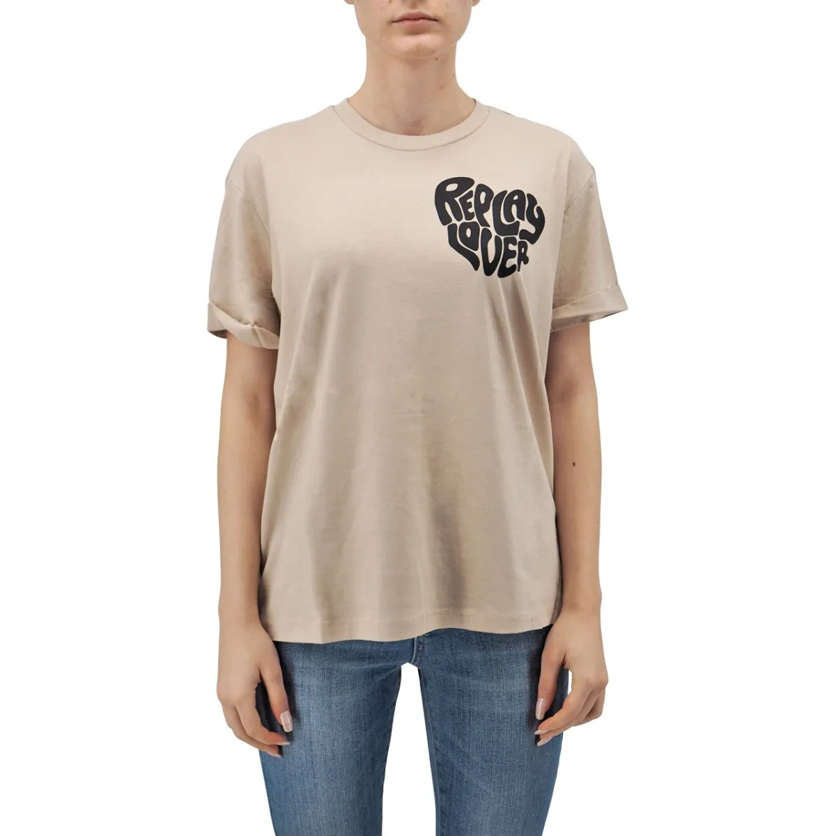 T-Shirt Oversize In Cotone Organico