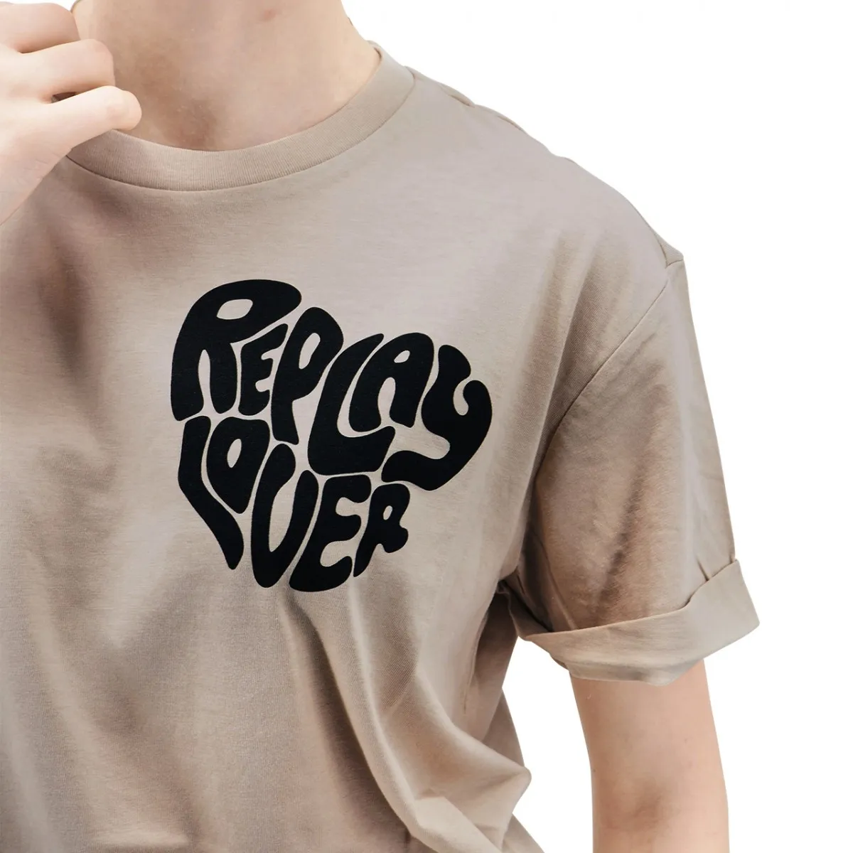T-Shirt Oversize In Cotone Organico