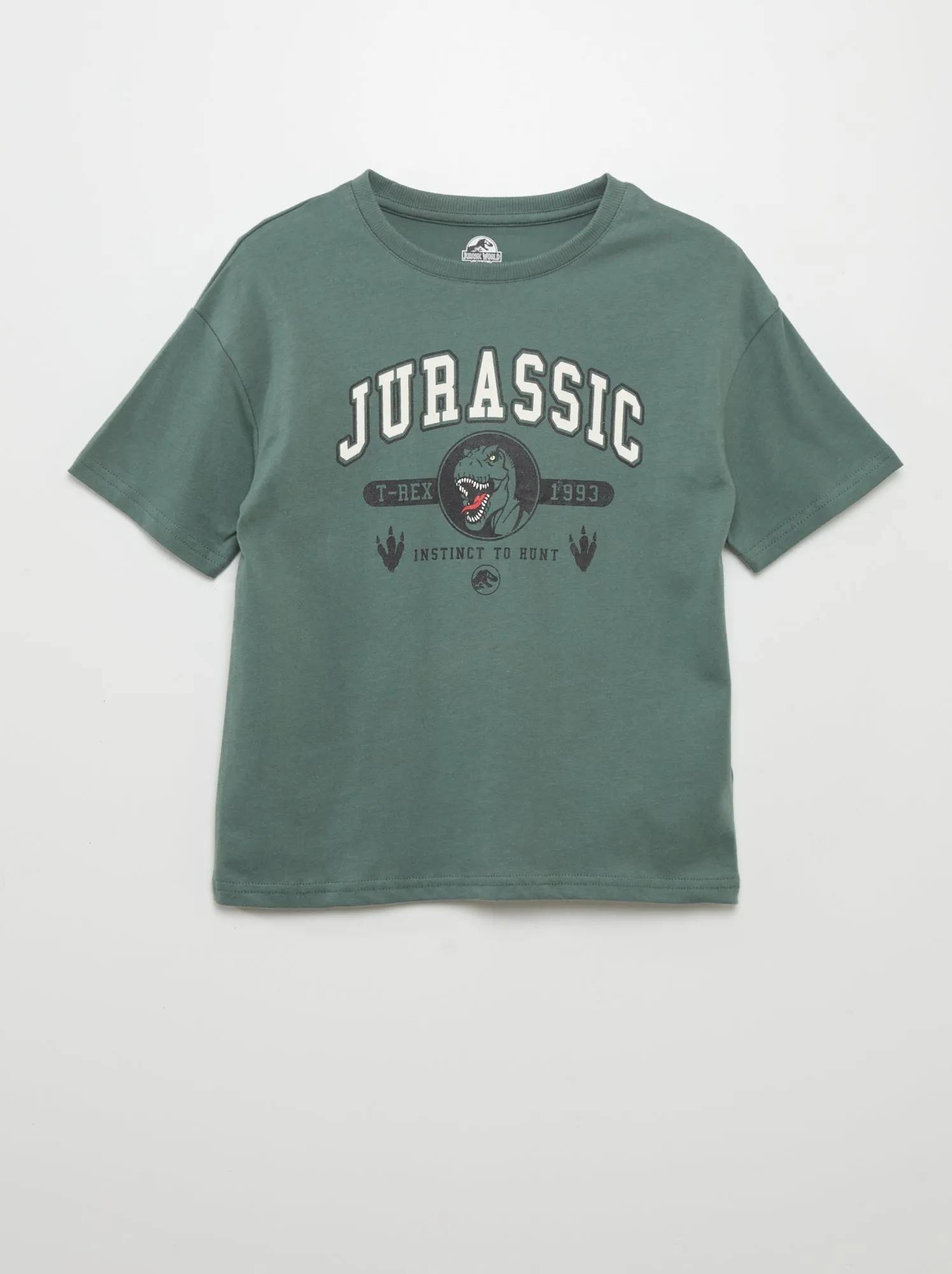 T-shirt 'Jurassic Park' - KAKI
