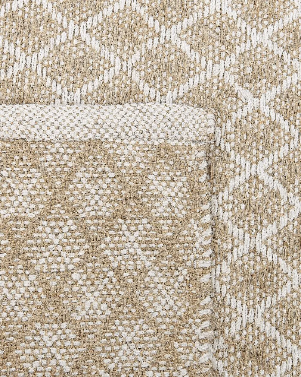 Tappeto in iuta 140 x 200 cm beige AKBEZ
