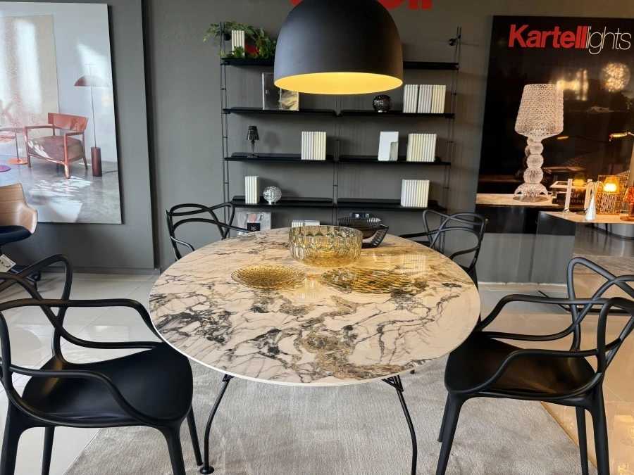 Tavolo ovale Kartell Glossy