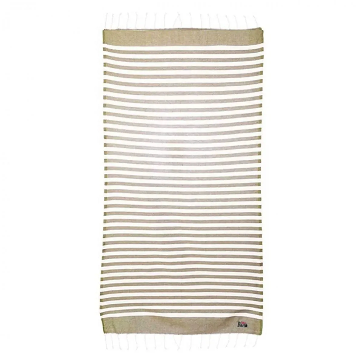 Telo Mare A Righe, Beige