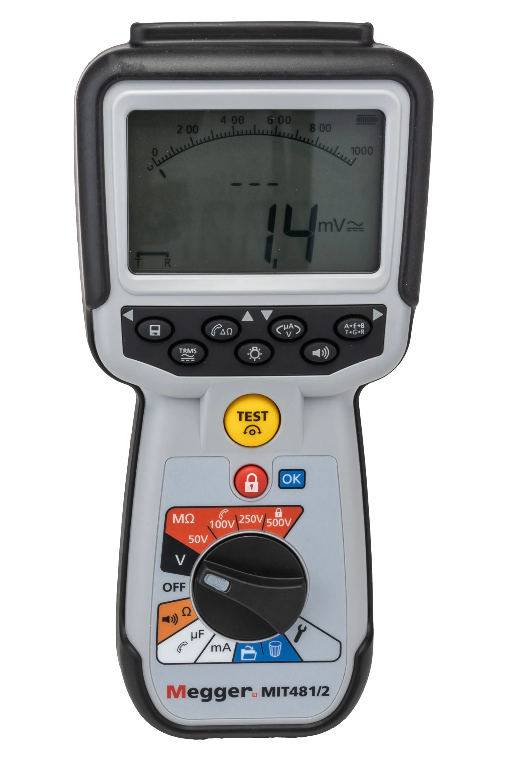 Tester d'isolamento Megger MIT481, 50V → 500V