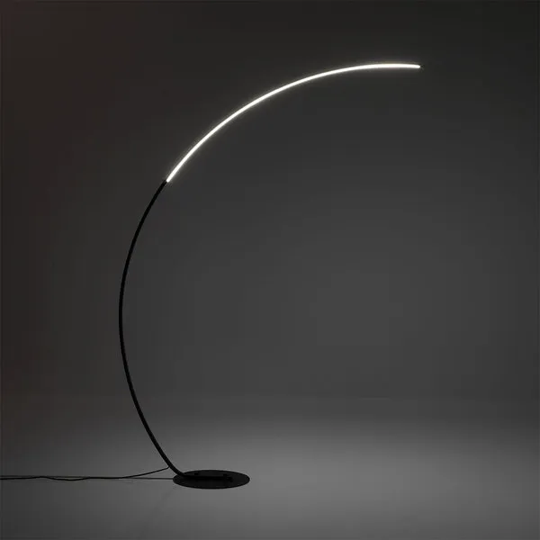 Tomasucci Lampada da terra DROP, nero/bianco