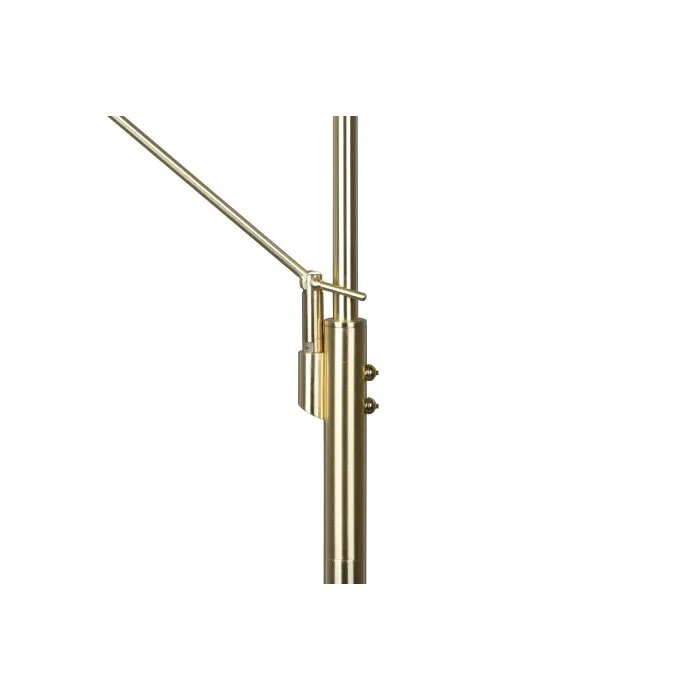 Trio Franklin Lampada da terra LED Ottone, 2-Luci
