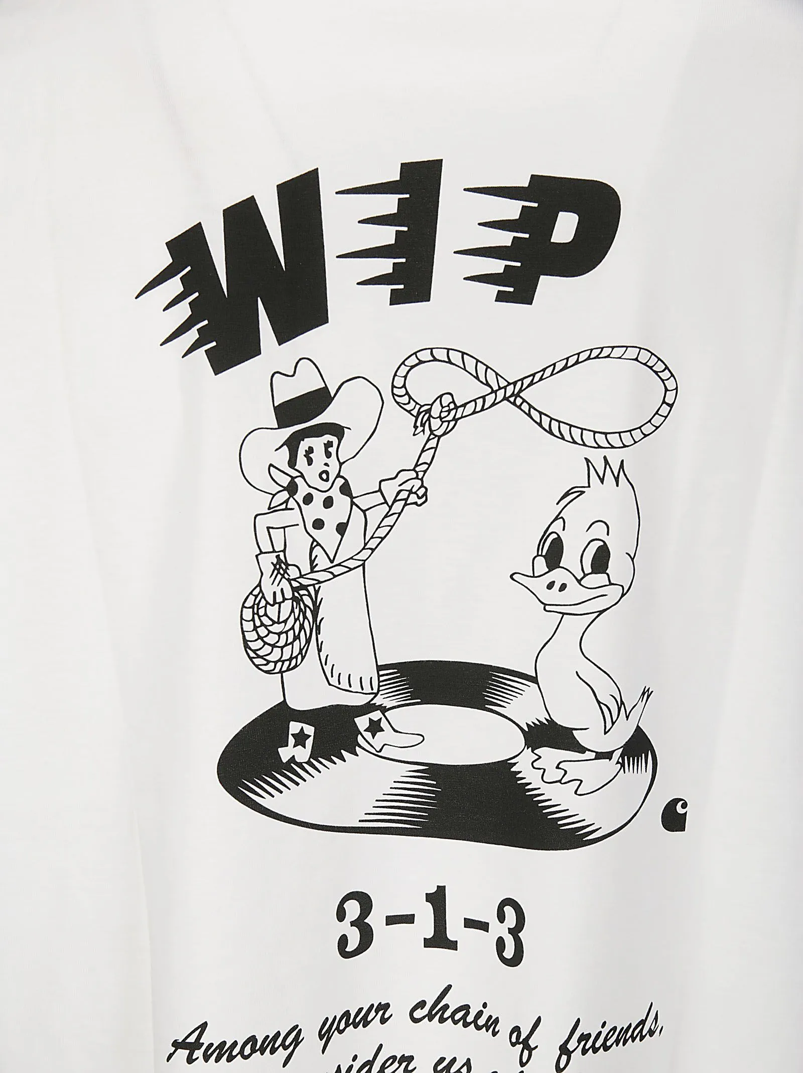 Tshirt bianca - S/S Friendship T-Shirt