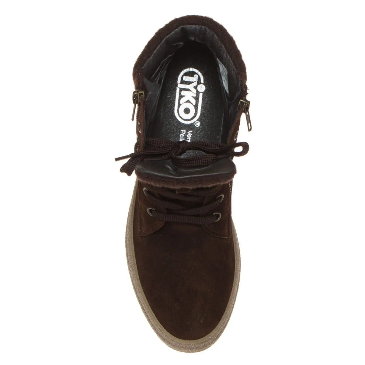 TYKO 21510 SNEAKERS ALTA DONNA DOPPIA ZIP  