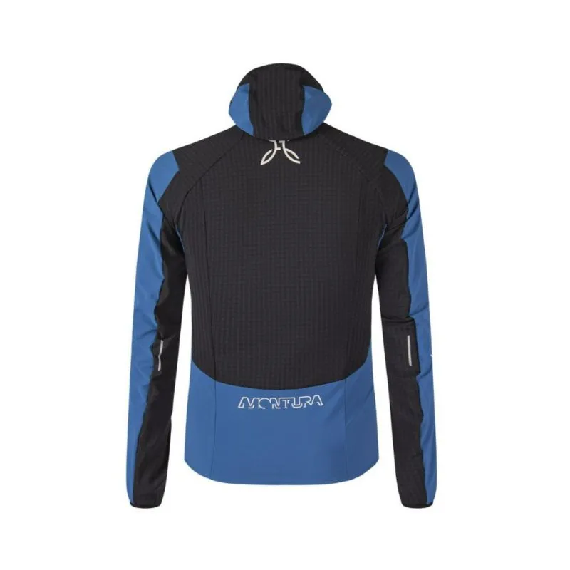 Uomo MONTURA Giacca con cappuccio stile sci (Deep Blue/Mandarin)