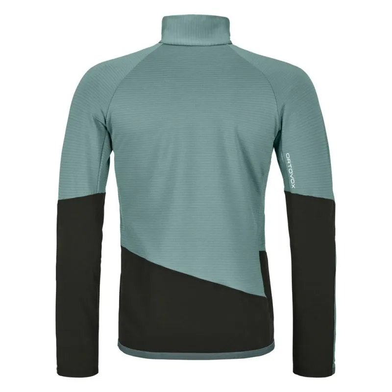 Uomo Ortovox GIACCA IN FLEECE RIB M (grigio artico) giacca in pile