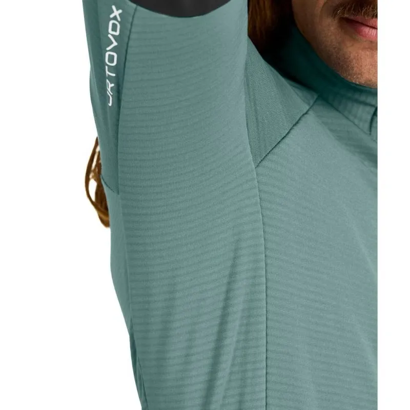 Uomo Ortovox GIACCA IN FLEECE RIB M (grigio artico) giacca in pile