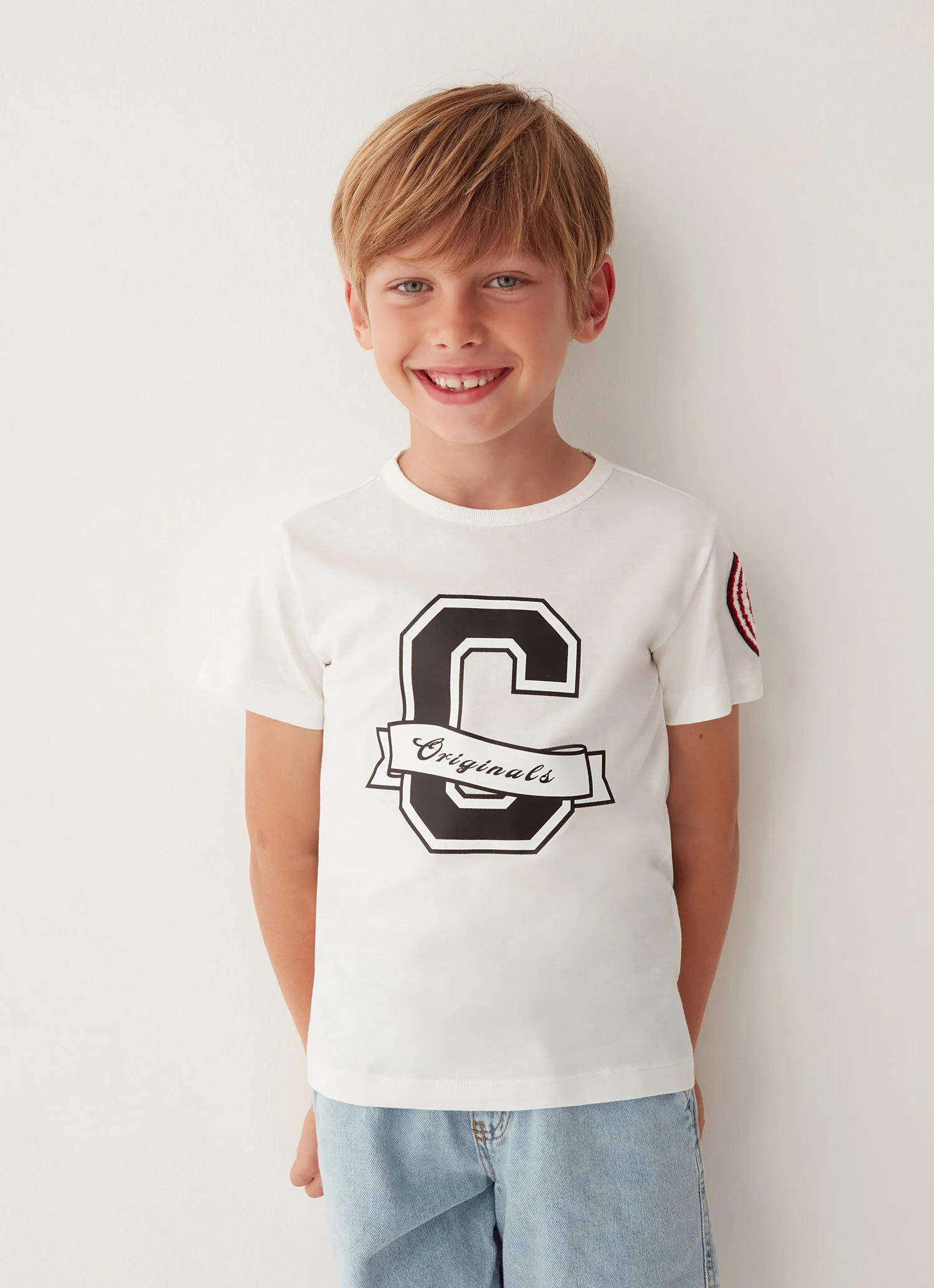 Varsity short sleeve T-shirt