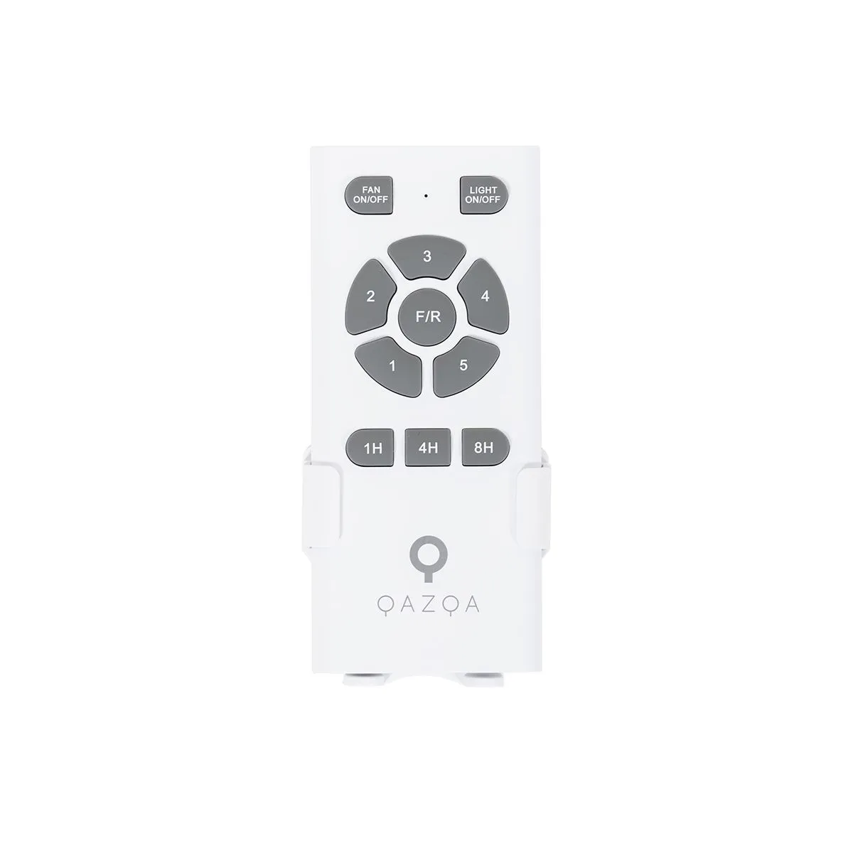 Ventilatore da soffitto bianco incl. LED e telecomando - Tak