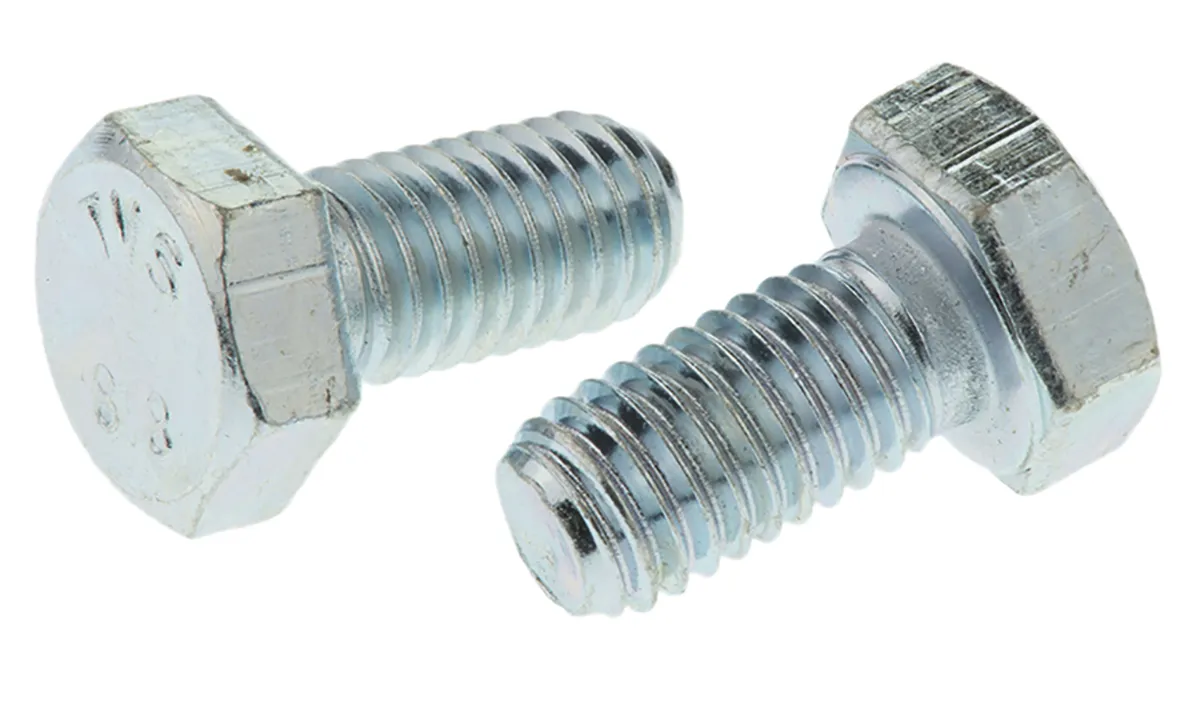 Vite metrica RS PRO in Acciaio, M8 x 16.0mm
