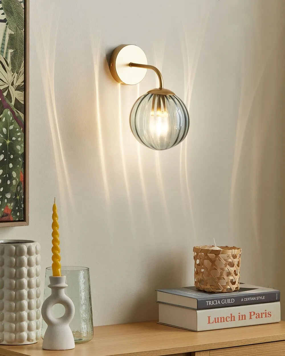 Wall Lamp BOOMI Metal Blue
