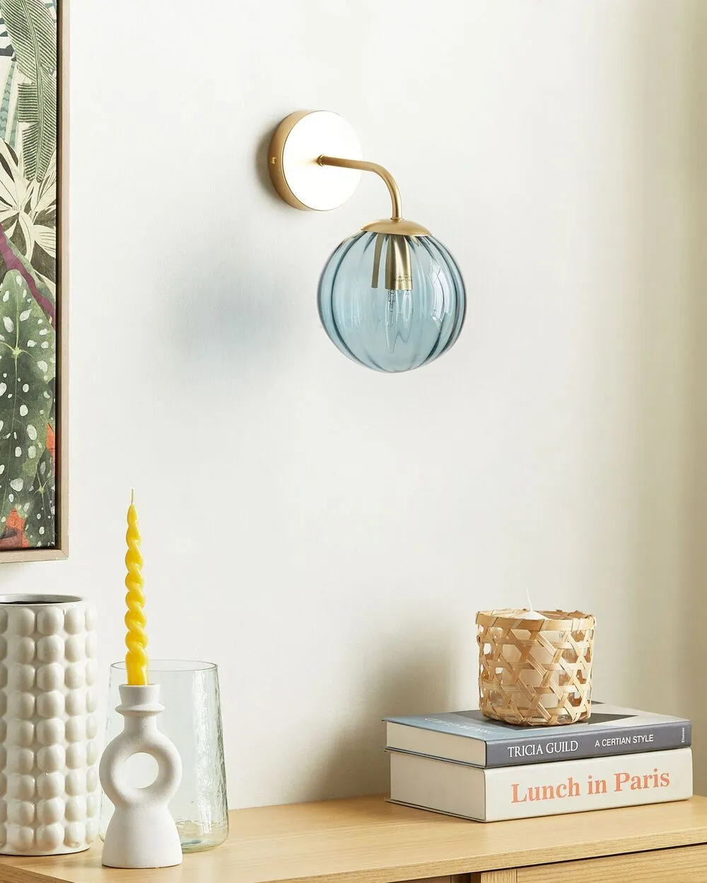 Wall Lamp BOOMI Metal Blue