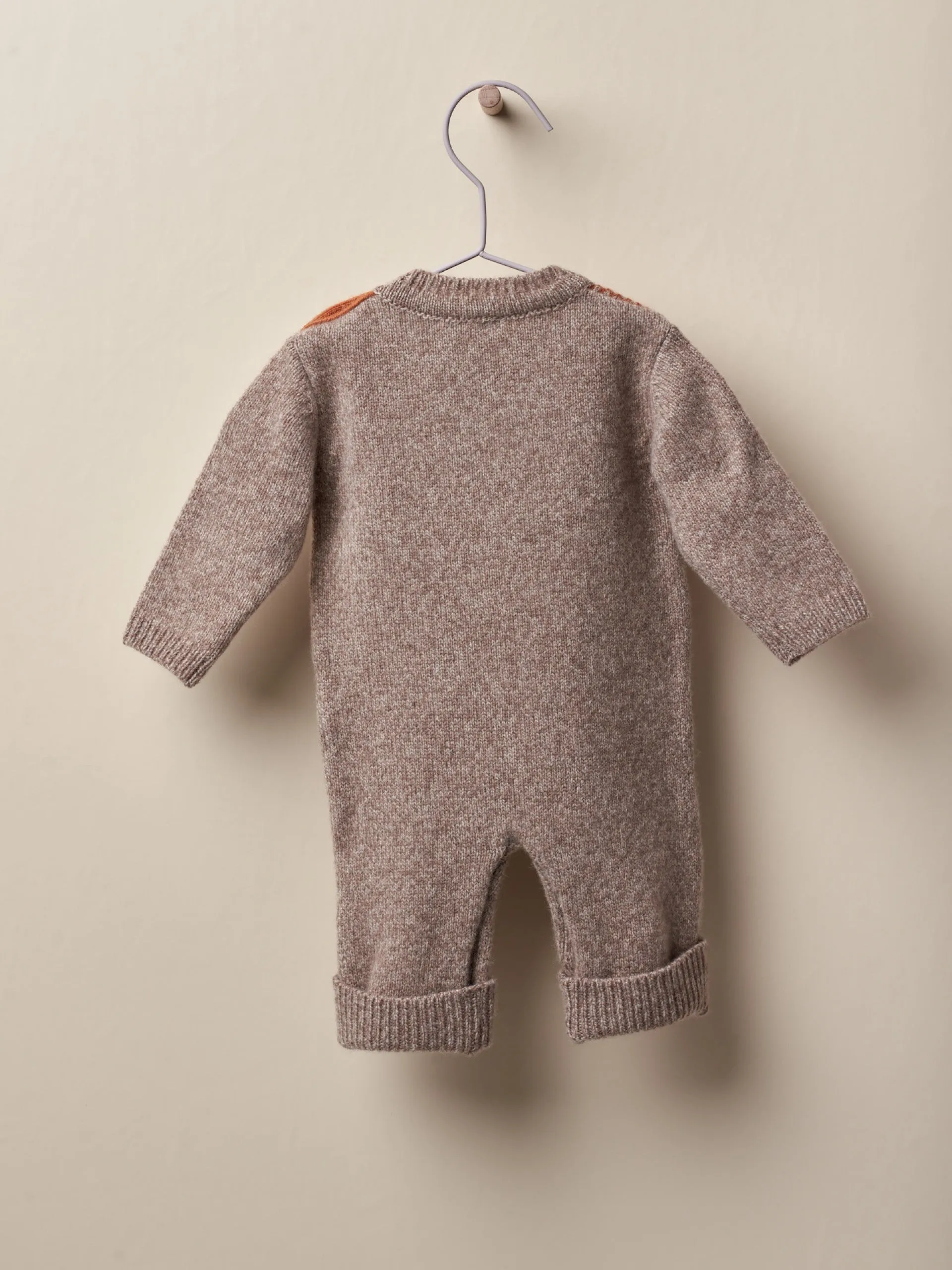 Wedoble Tutina neonati Volpe in Lana e Cashmere Lunga