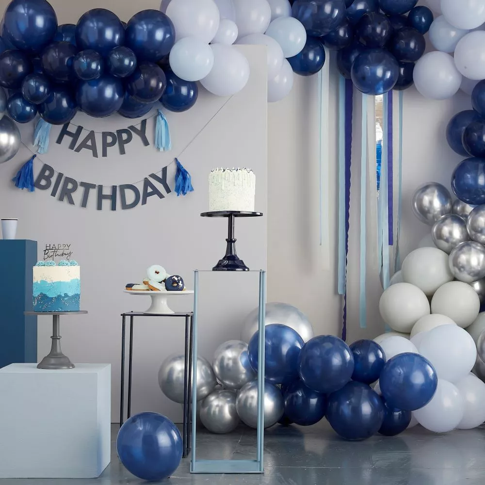 XX Tovaglioli Happy 30th Birthday blu