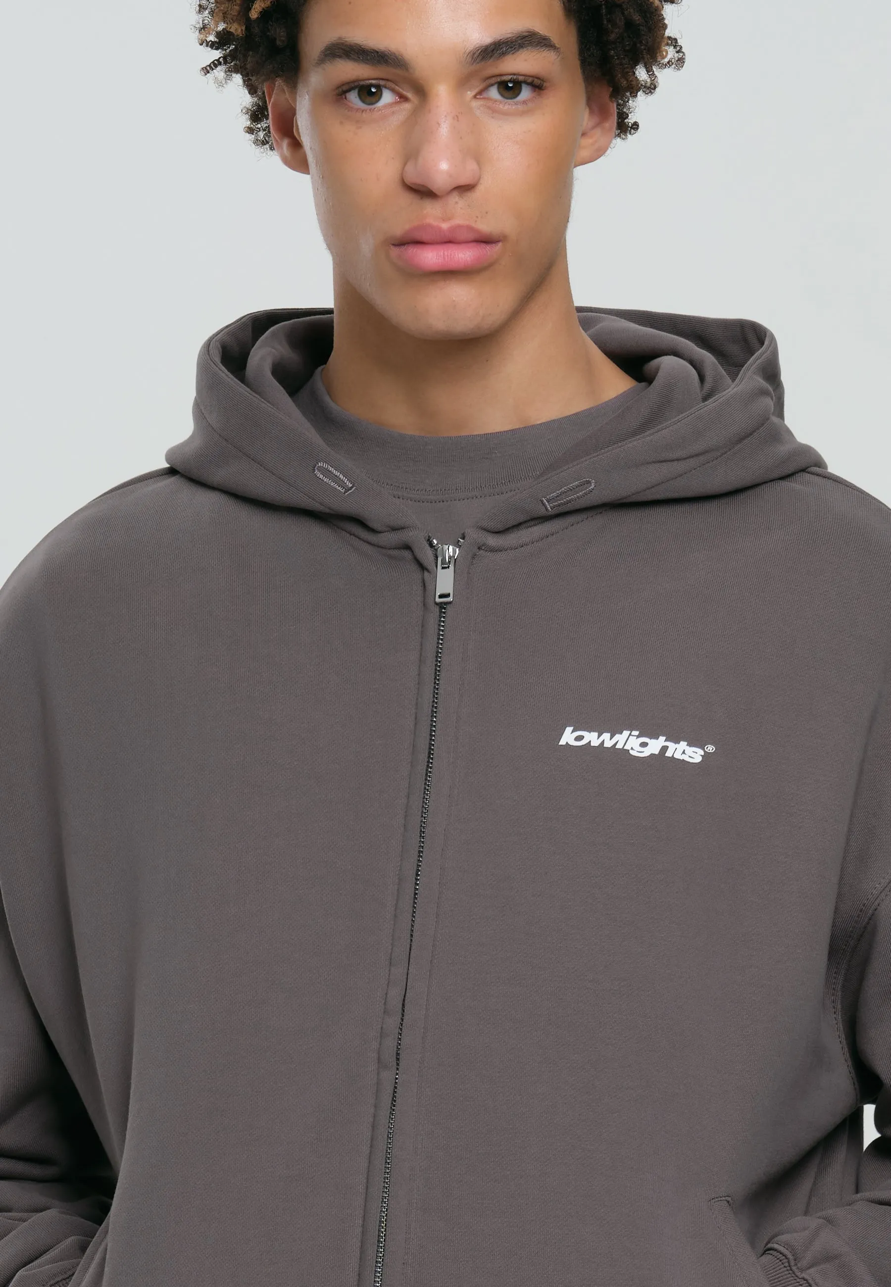 ZIP HOODIE - Felpa con zip